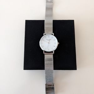 Rosefield Silver Mesh Watch